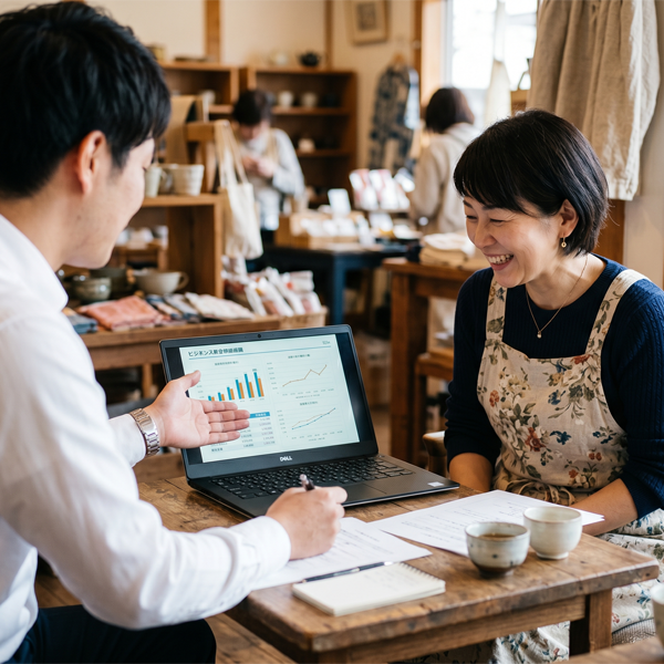 ビジネスに寄り添うイメージ